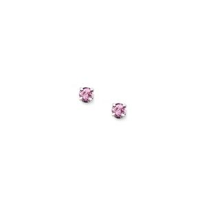 James Avery Pink Sapphire ONE EARRING ONLY